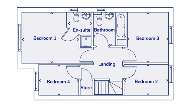 First floor floor plan