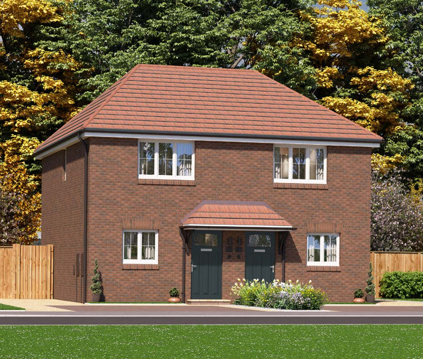 Image of The Higham, a 2 bedroom home in the new Abbey Vale development in Widnes.